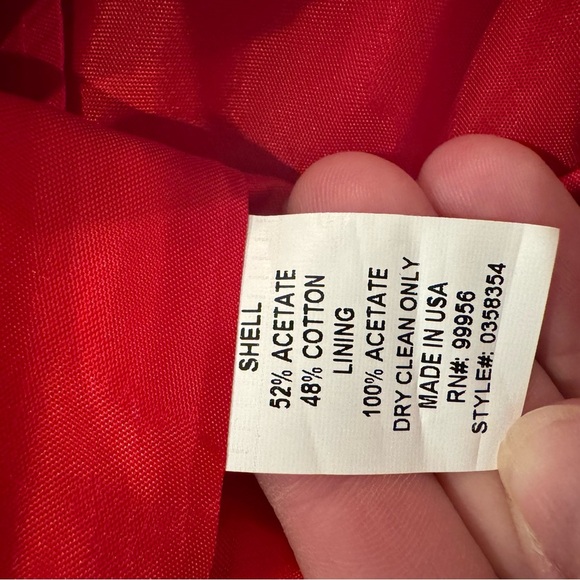 Shoshanna Red Mini Cocktail Dress - Picture 6 of 6